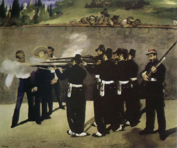 Edouard Manet the execution of maximilian Spain oil painting art